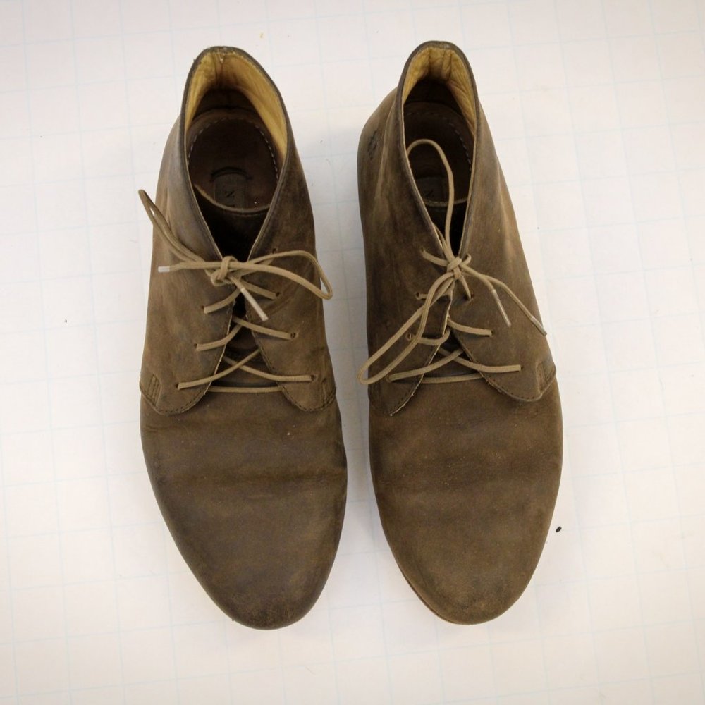 Nisolo Isa Boot - Brown Nubuck Booties